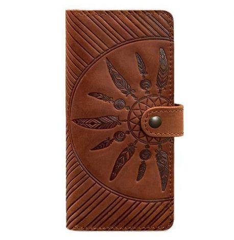 Портмоне з натуральної шкіри 7.0 "Інді" (світло-коричневе)