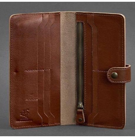 Портмоне з натуральної шкіри 7.0 (світло-коричневе)