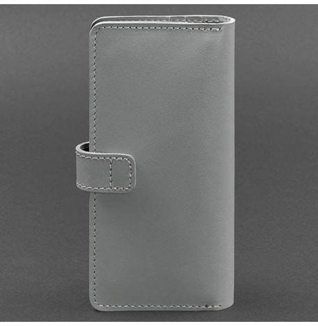 Портмоне з натуральної шкіри 7.0 (сіре)