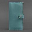 Портмоне з натуральної шкіри 7.0 (бірюзове)
