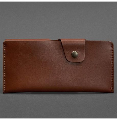 Портмоне-купюрник из натуральной кожи 8.0 (светло-коричневое)