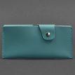 Портмоне-купюрник з натуральної шкіри 8.0 (бірюзове)