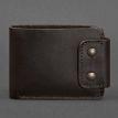 Мужское портмоне из натуральной кожи Zeus 9.0 (темно-коричневое) кожа Krast