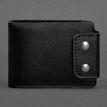 Чоловіче портмоне з натуральної шкіри Zeus 9.0 (чорне)