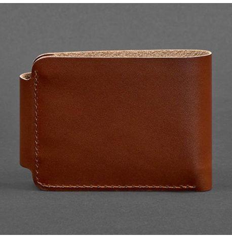 Чоловіче портмоне з натуральної шкіри Zeus 9.0 (світло-коричневе)