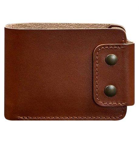 Чоловіче портмоне з натуральної шкіри Zeus 9.0 (світло-коричневе)