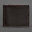 Зажим для денег кожаный 1.0 (темно-коричневый) кожа Krast