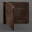 Зажим для денег кожаный 1.0 (темно-коричневый)