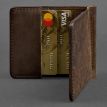Зажим для денег кожаный 1.0 (темно-коричневый)