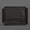 Зажим для денег кожаный 10.0 (темно-коричневый)
