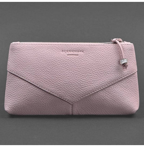 Косметичка из натуральной кожи "Барби" (розовая)