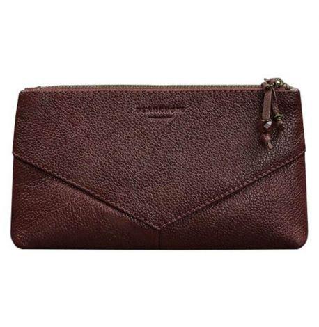 Косметичка из натуральной кожи 1.0 (бордовая)