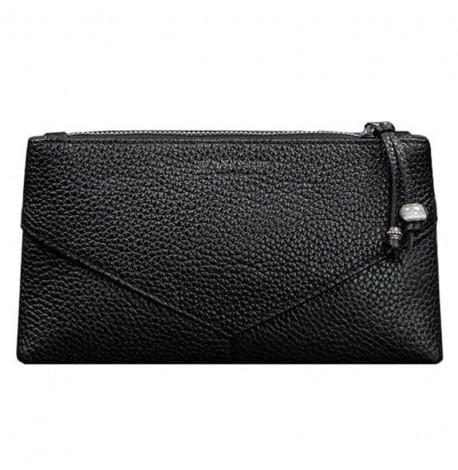 Косметичка з натуральної шкіри "Онікс" (чорна)