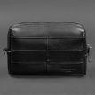 Шкіряна косметичка-несесер 3.1 (чорна) шкіра Krast