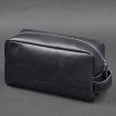 Кожаная косметичка-несессер 6.0 (темно-синяя)
