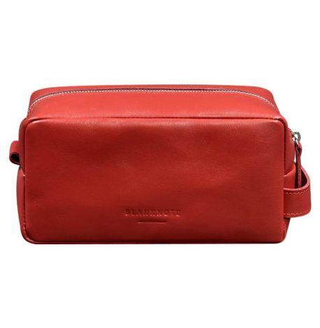 Кожаная косметичка-несессер 6.0 (красная)