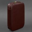 Кожаная косметичка-несессер 7.0 (бордовая) кожа Krast