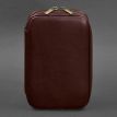 Кожаная косметичка-несессер 7.0 (бордовая) кожа Krast