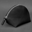 Женская кожаная косметичка 8.0 (черная)