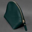 Женская кожаная косметичка 8.0 (зеленая)