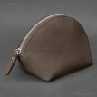 Жіноча шкіряна косметичка 8.0 (темно-бежева)