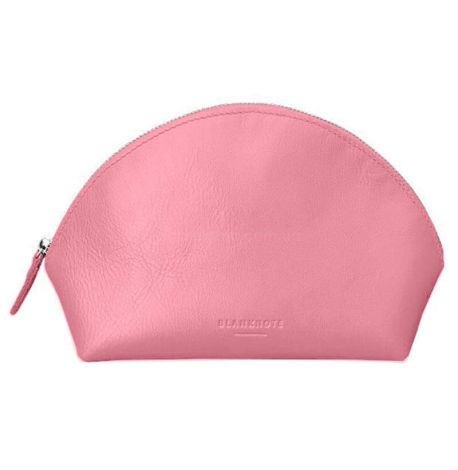 Жіноча шкіряна косметичка 8.0 (рожева)