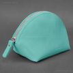 Женская кожаная косметичка 8.0 (бирюзовая)