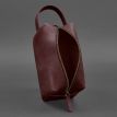 Шкіряна косметичка-несесер 5.0 (бордова) шкіра Crazy Horse