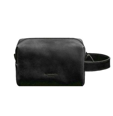 Шкіряна косметичка-несесер 5.0 (чорна) шкіра Crazy Horse