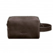 Кожаная косметичка-несессер 5.0 (темно-коричневая) кожа Crazy Horse