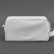 Шкіряна косметичка-несесер 6.0 (біла) шкіра флотар