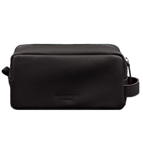 Кожаная косметичка-несессер 6.0 (черная) кожа флотар