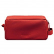 Шкіряна косметичка-несесер 6.0 (червона) шкіра флотар