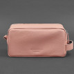 Шкіряна косметичка-несесер 6.0 (рожева) шкіра флотар