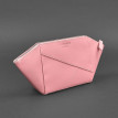Косметичка з натуральної шкіри (рожева) шкіра Krast