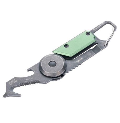 Мультитул 5-в-1 Troika Egon Card (зеленый)