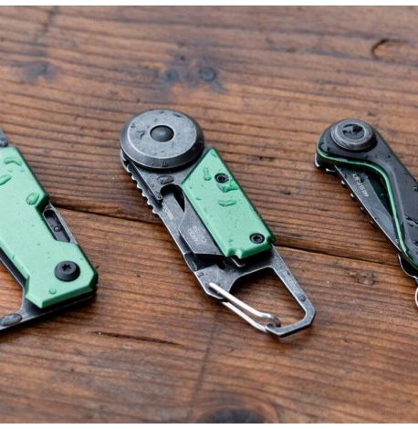 Мультитул 5-в-1 Troika Egon Card (зеленый)