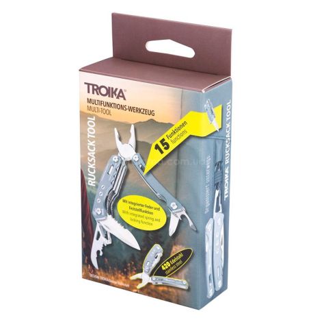 Мультитул 15-в-1 Troika Rucksack Tool