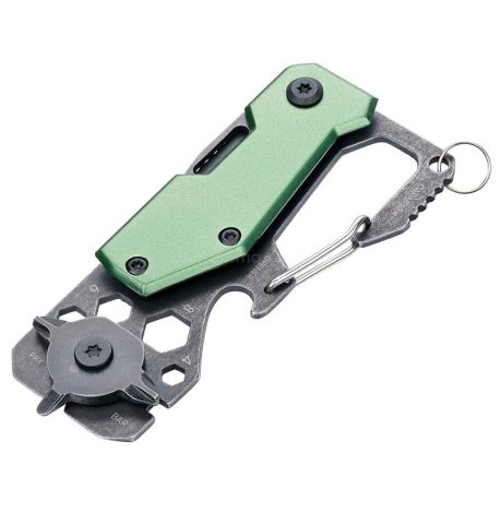 Мультитул 10-в-1 Troika Toolinator Card (зеленый)