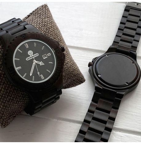 Деревянные наручные часы BlackWood