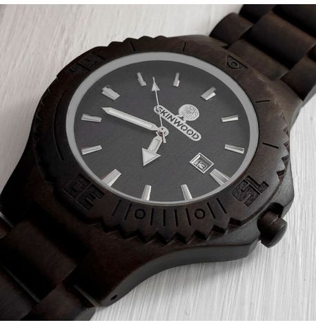 Деревянные наручные часы BlackWood