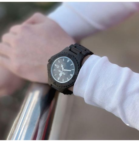 Деревянные наручные часы BlackWood