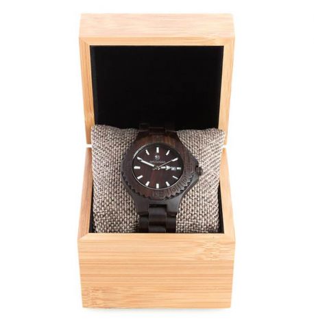 Деревянные наручные часы BlackWood
