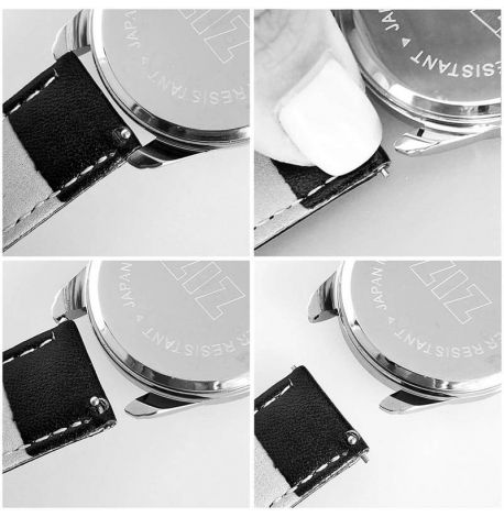 Жіночій наручний годинник ZIZ "Прапор та Герб" (чорний)