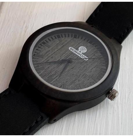 Деревянные наручные часы Skinwood Black
