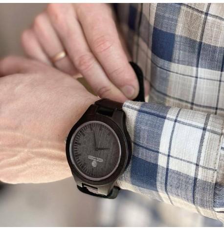 Деревянные наручные часы Skinwood Black