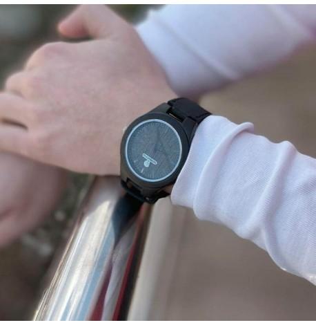 Деревянные наручные часы Skinwood Black