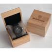 Дерев'яний наручний годинник Skinwood Dark