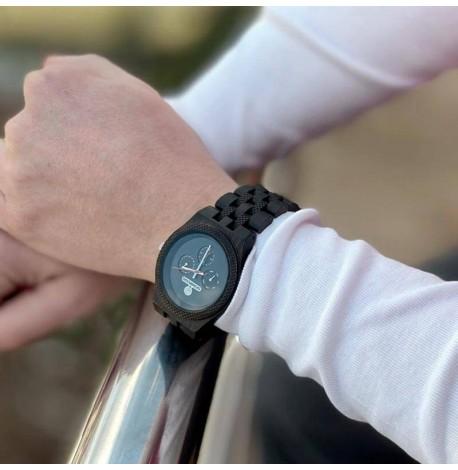 Дерев'яний наручний годинник Skinwood Dark