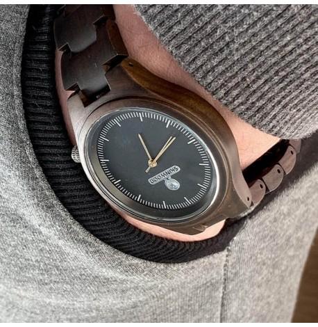 Дерев'яний наручний годинник Skinwood Elegant